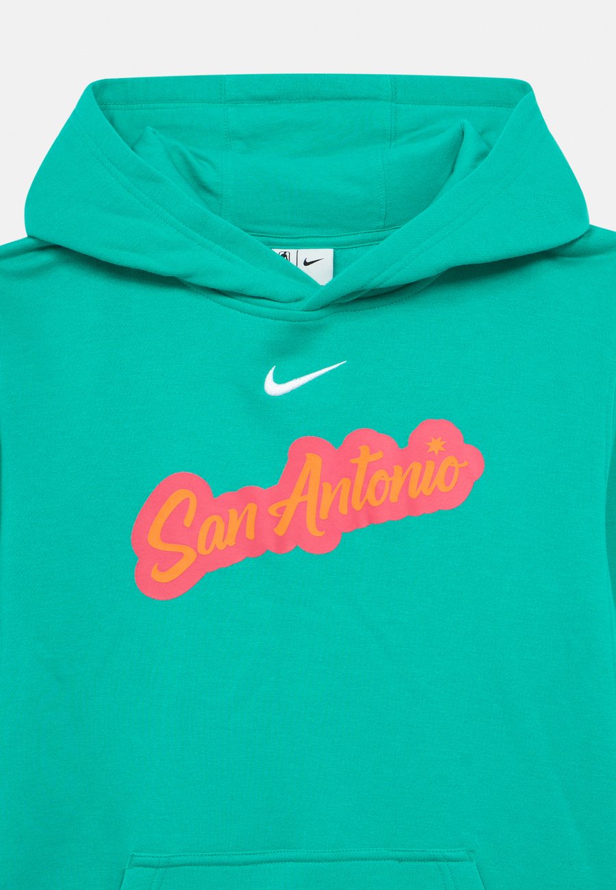 Толстовка Nike Performance NBA SAN ANTONIO SPURS CLUB HOODY WORDMARK CITY EDITION UNISEX, New Green/Green — фото 3