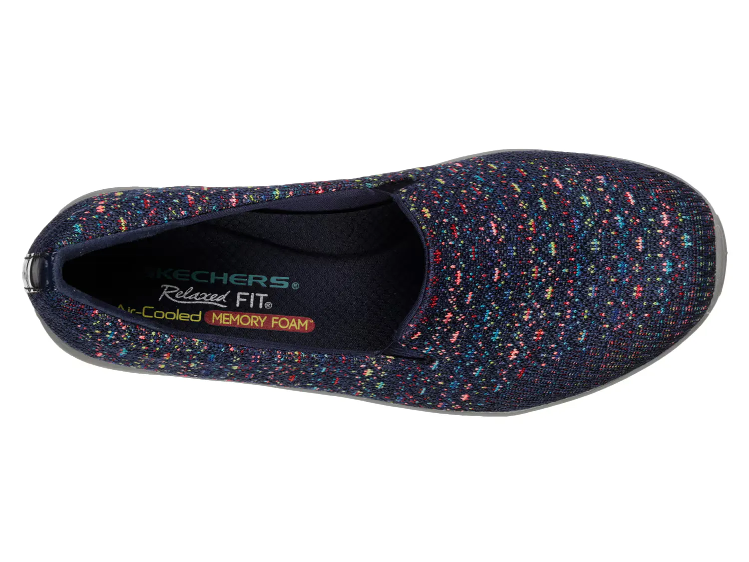 Слипоны Relaxed Fit Reggae Fest Wicker Slip-On Skechers, темно-синий/мультиколор — фото 4