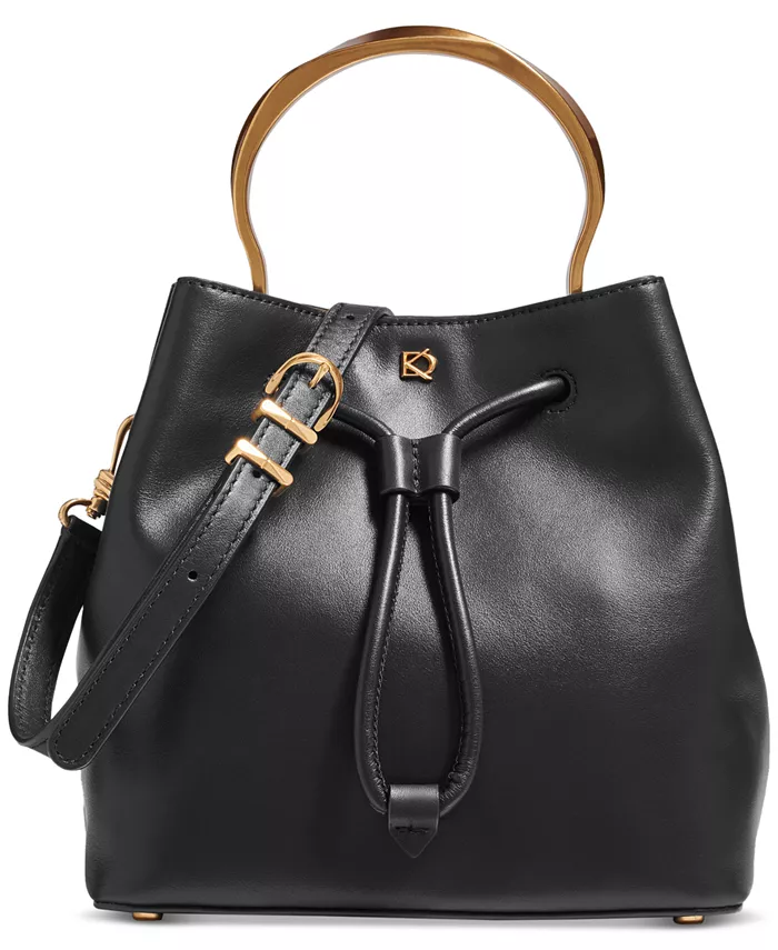 

Сумка Lawrence Top Handle Bucket Donna Karan New York, черный