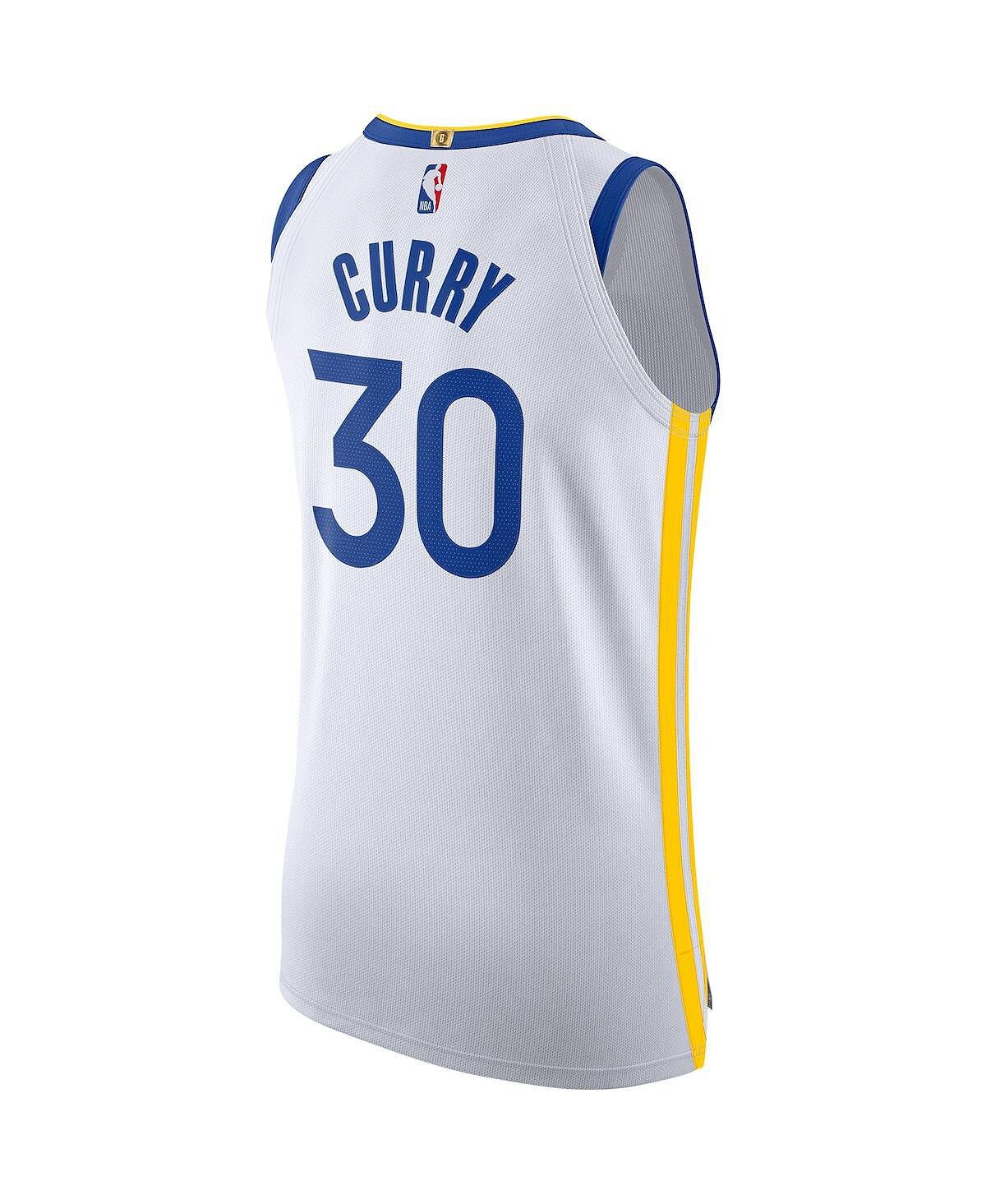 Мужская белая футболка Golden State Warriors 2020/21 со Стивеном Карри - Association Edition Nike — фото 4