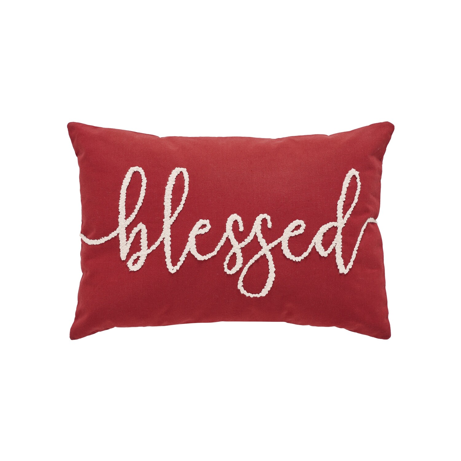 

Подушка декоративная с вышивкой Vcny Home Blessed, красный