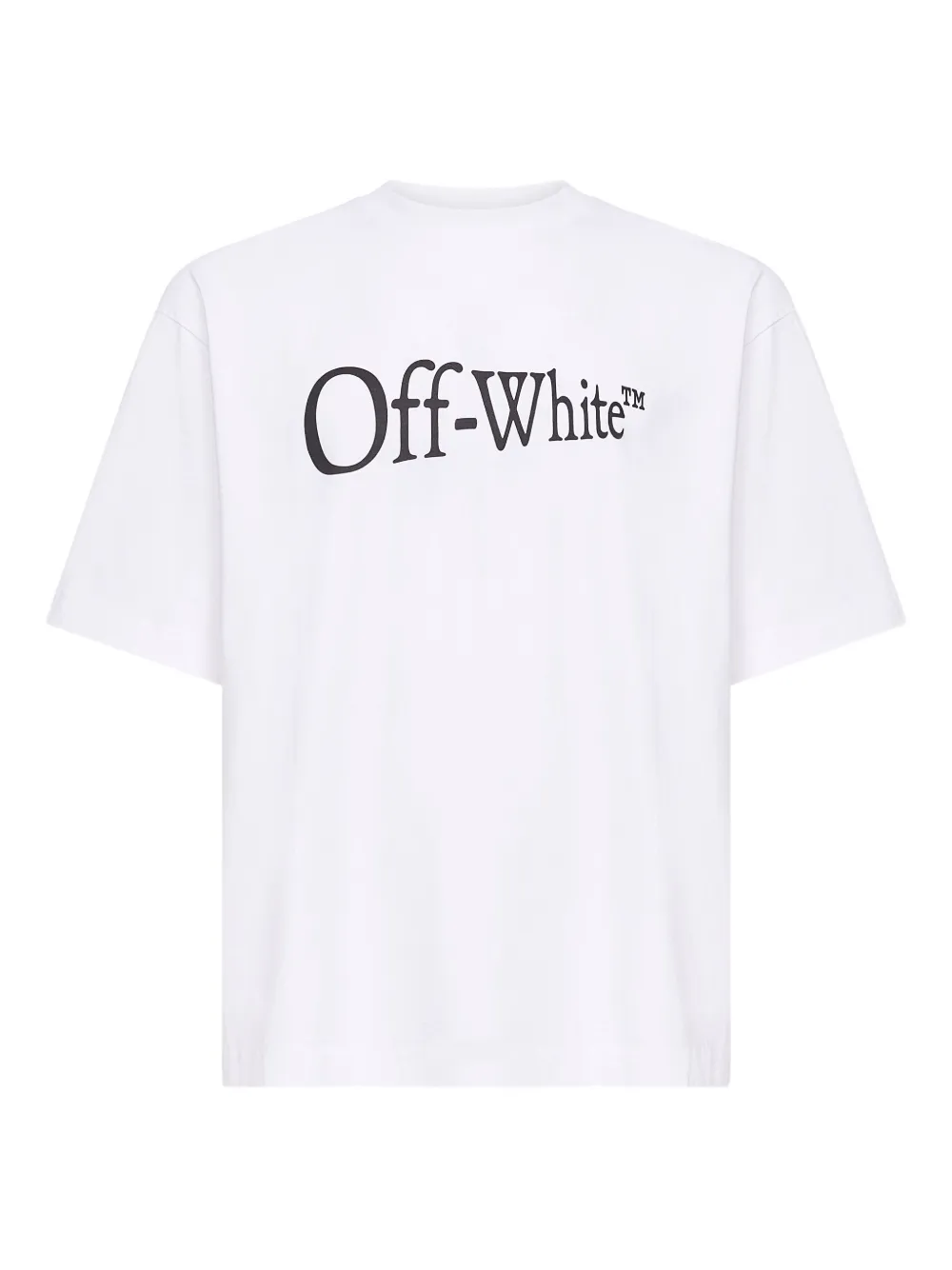 

Футболка с принтом логотипа OFF-WHITE, белый