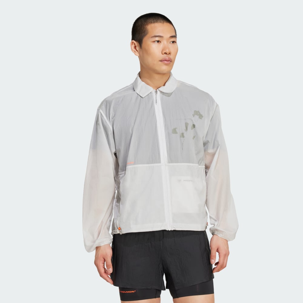 

Куртка Adidas Adi365 H.Koumori Running Coach Jacket, цвет Grey One