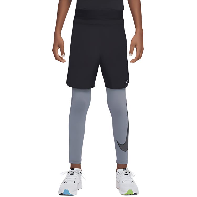 Подростковые вязаные спортивные штаны ProDri Fit Smoke Gray Nike, серый — фото 3