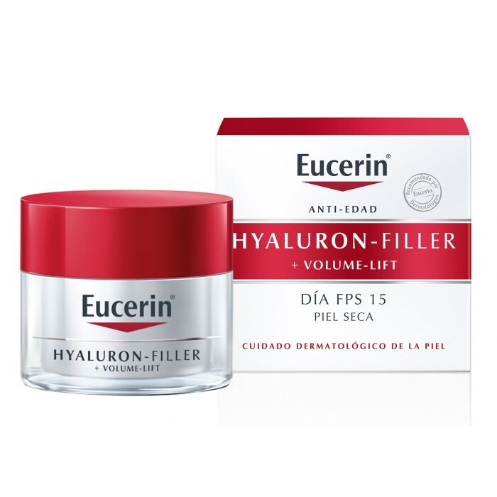 

Дневной крем для лица Hyaluron Filler & Volume Lift Crema de Día FPS 15 Piel Seca Eucerin, 50 ml