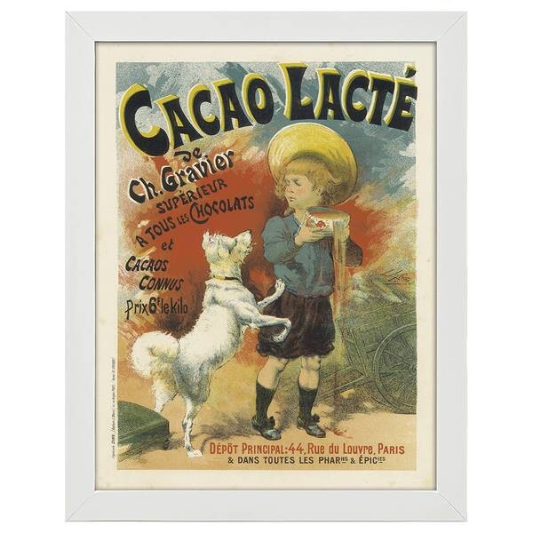 

Рамка для фотографий LegendArte Poster Cacao Lacté, белый