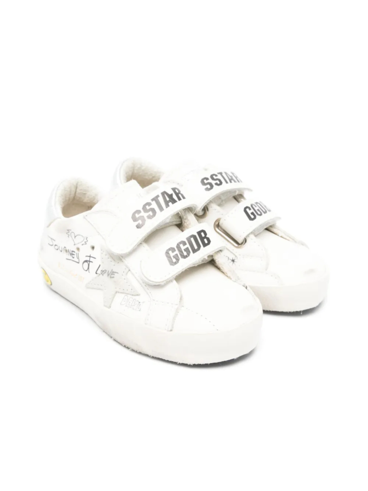 

Golden Goose Kids кеды Old School, белый