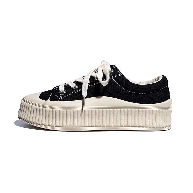 

Холщовые кеды женские с низким верхом Feiyue, черный
