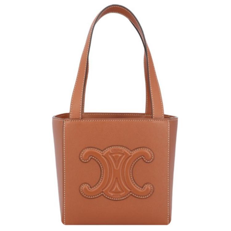 

Cuir Triomphe гладкая коровья кожа сумка-шоппер, тоут, женская сумка через плечо цвета таун CELINE, Set (Bag+Dust Bag)