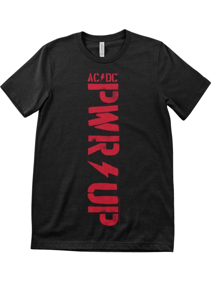 

Футболка Pwr Up Vertical Logo T-Shirt черного цвета AC/DC, Черный, Футболка Pwr Up Vertical Logo T-Shirt черного цвета AC/DC