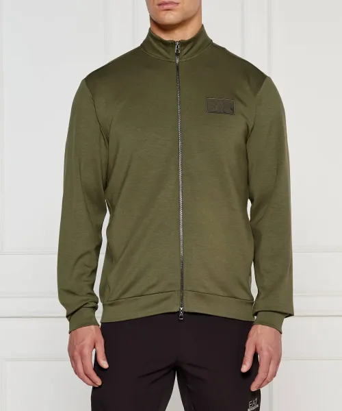 

Толстовка Slim fit Ea7, зеленый