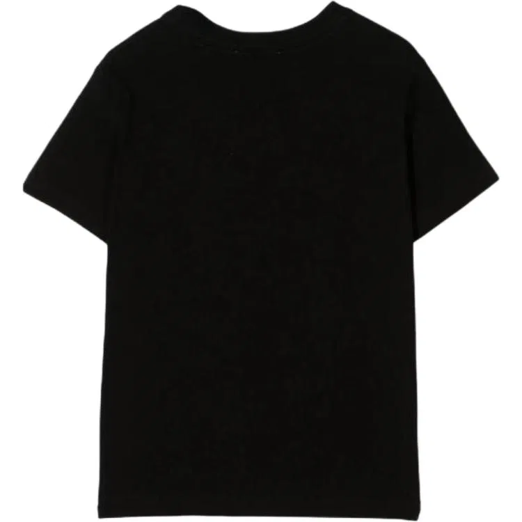 Футболка хлопковая Crew Neck Lanvin Black — фото 2