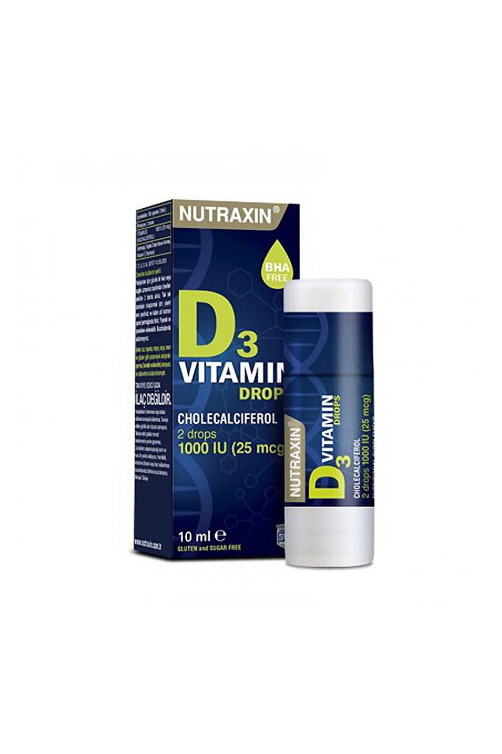 

Nutraxin Витамин D3 в каплях 10 мл