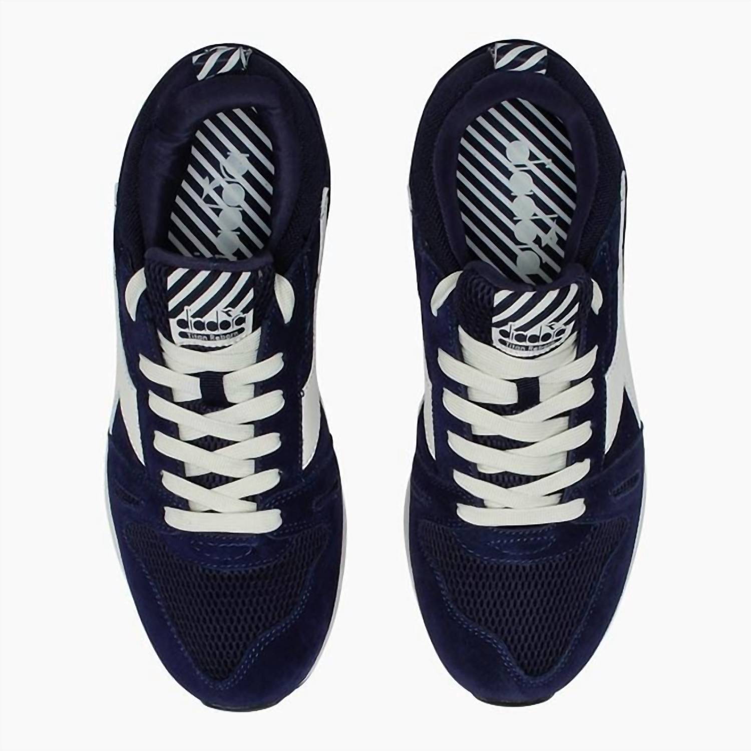 Мужские кроссовки Diadora Titan Reborn Barra, цвет синяя слива — фото 2