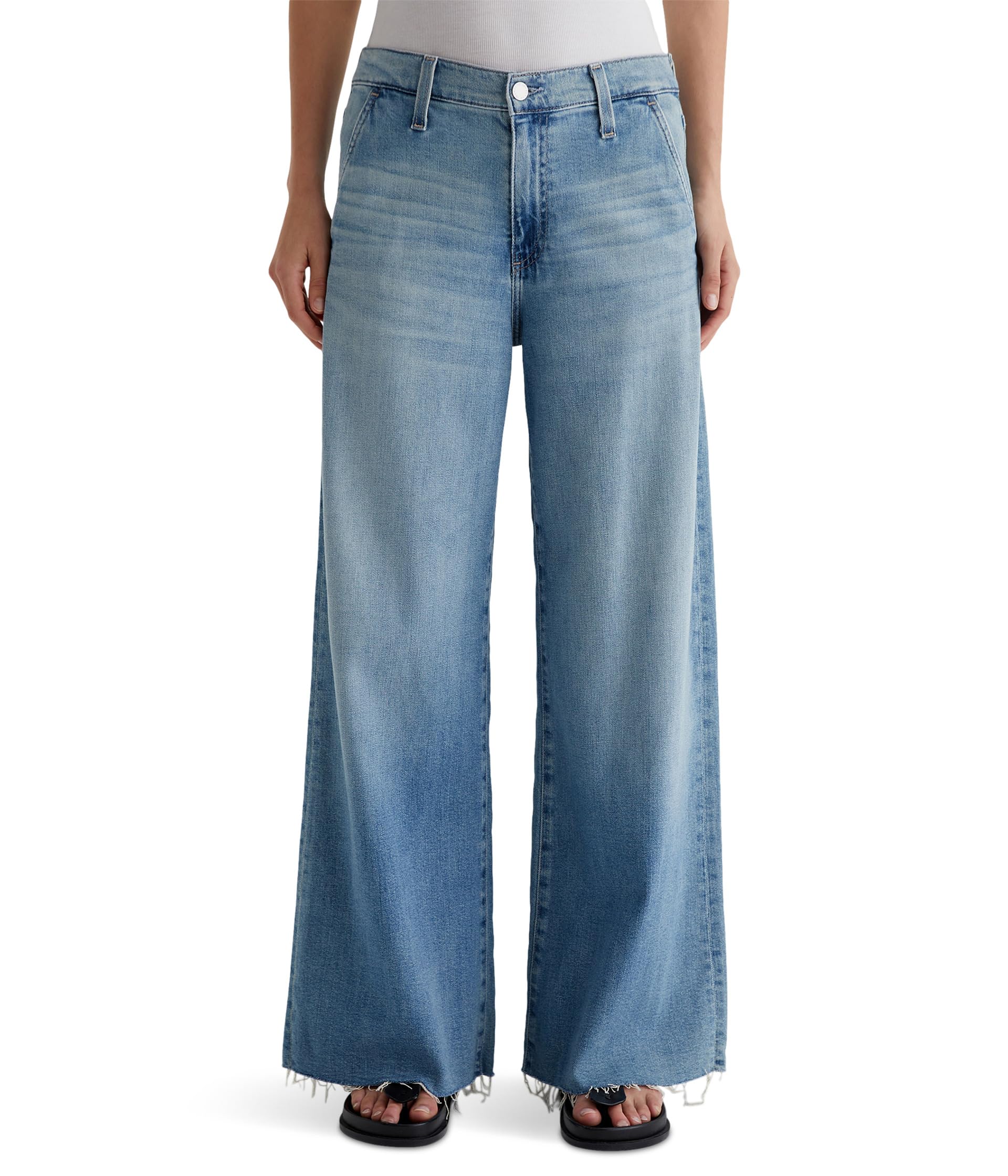 

Джинсы AG Jeans Stella Mid Rise Ankle Palazzo Jeans in Aries, цвет Aries