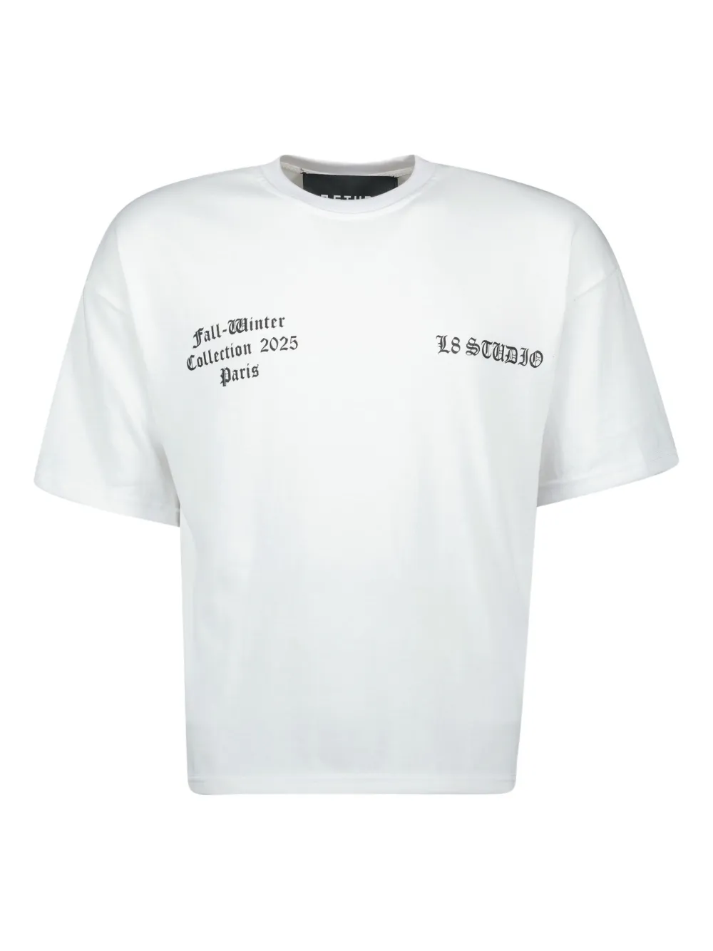 

Футболка из хлопка «Страсти Христовы» L8 Studio, белый