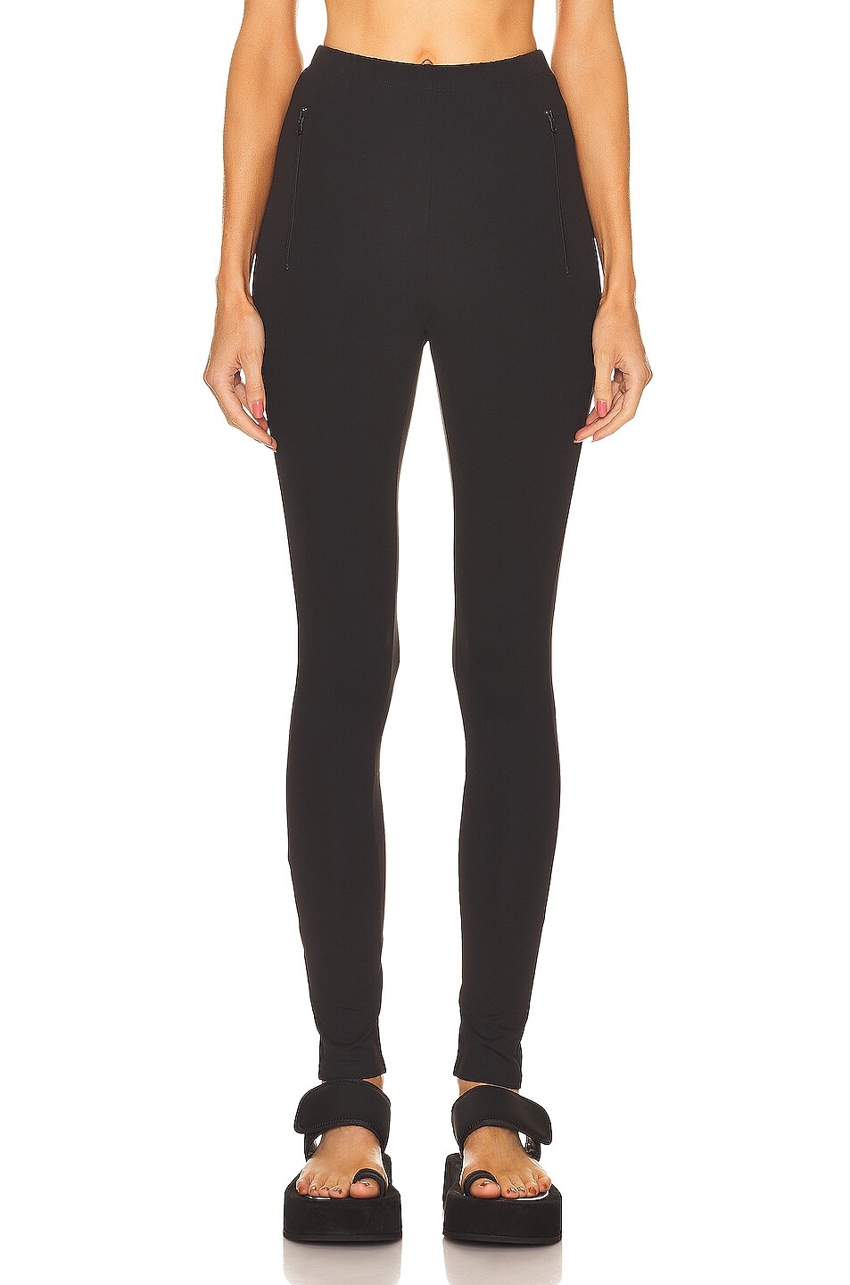 

Брюки Wardrobe.Nyc Back Zip Legging, черный