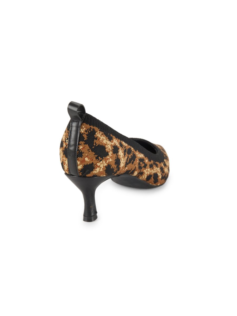 Туфли-лодочки Posie Animal Print 57 мм Sanctuary, цвет Black Brown — фото 3
