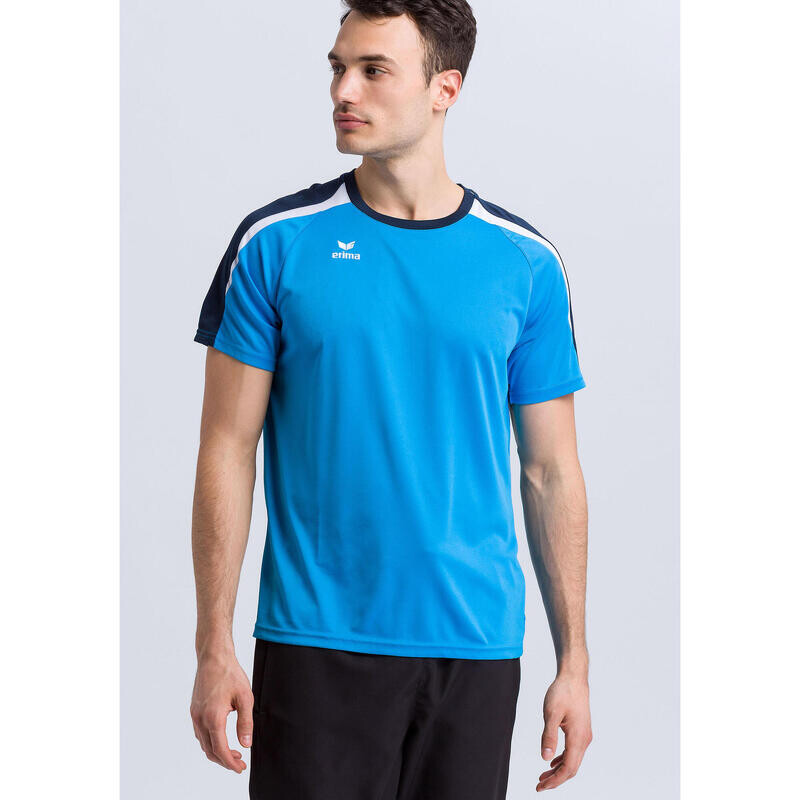 

Спортивная футболка Erima, цвет karibikblau/lupinenblau/weiss