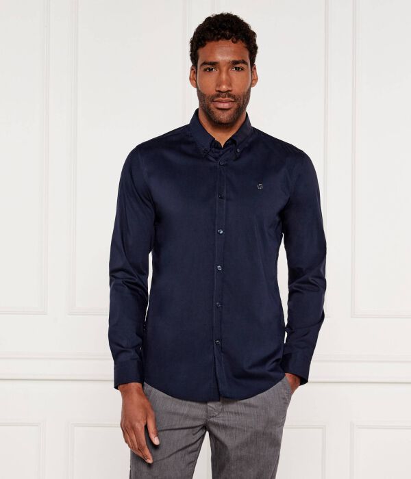 

Рубашка h-roan-bd-e-c1-253 Slim fit Boss, синий