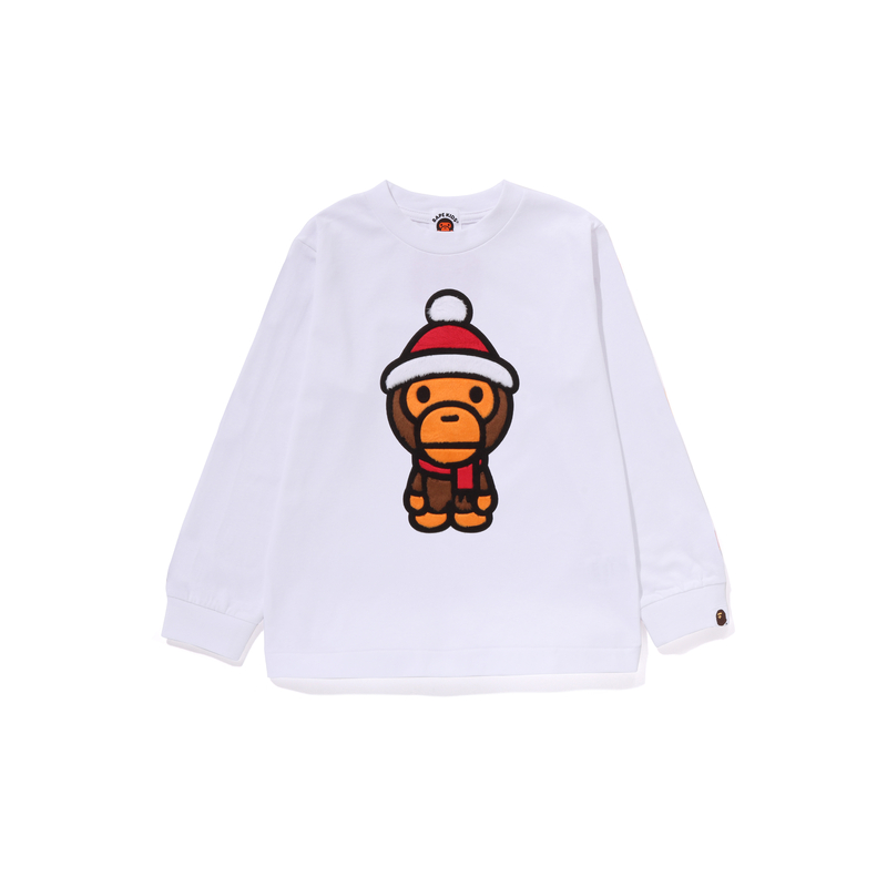 

Футболка FW25 для детей 3-7 лет A BATHING APE, белый