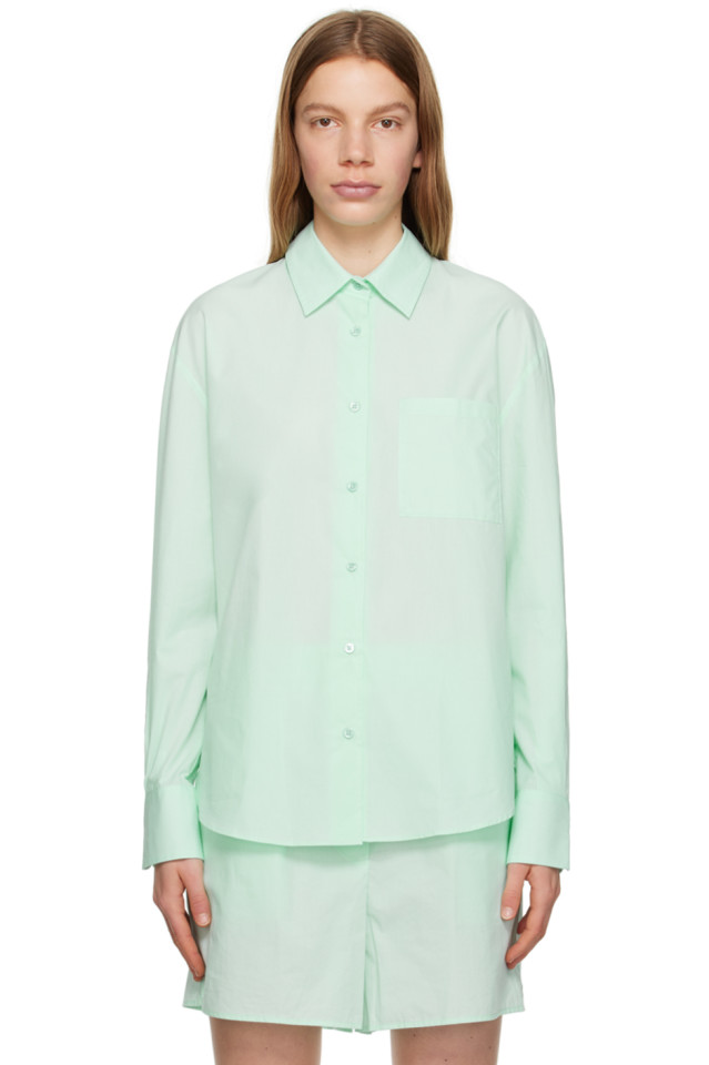 

Рубашка Lui The Frankie Shop, цвет menthe