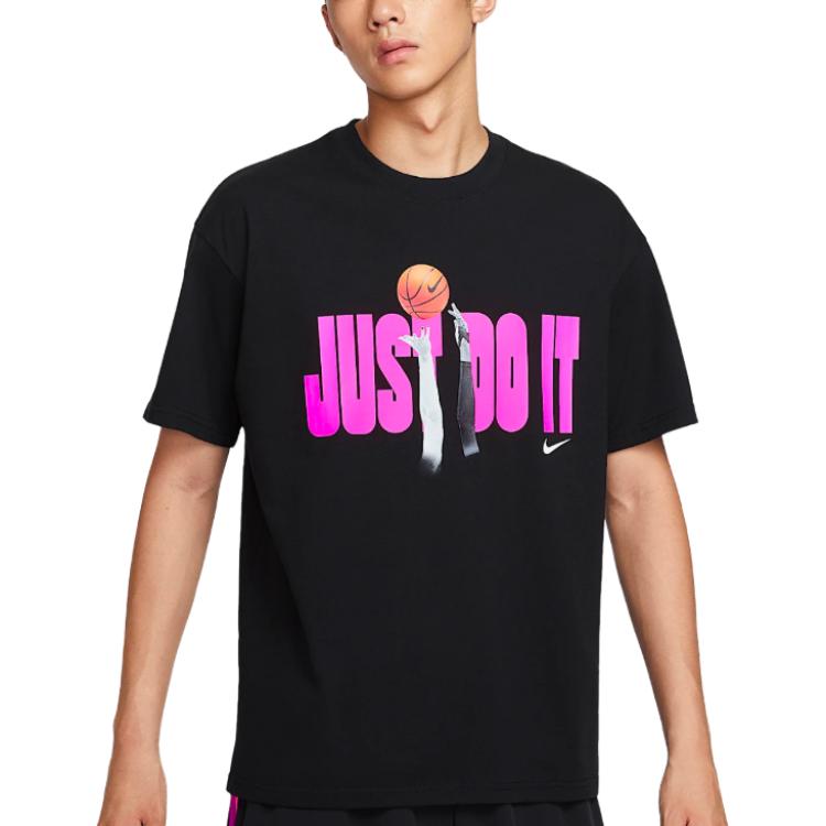 

Футболка Just Do It Basketball Big Kids Nike, черный