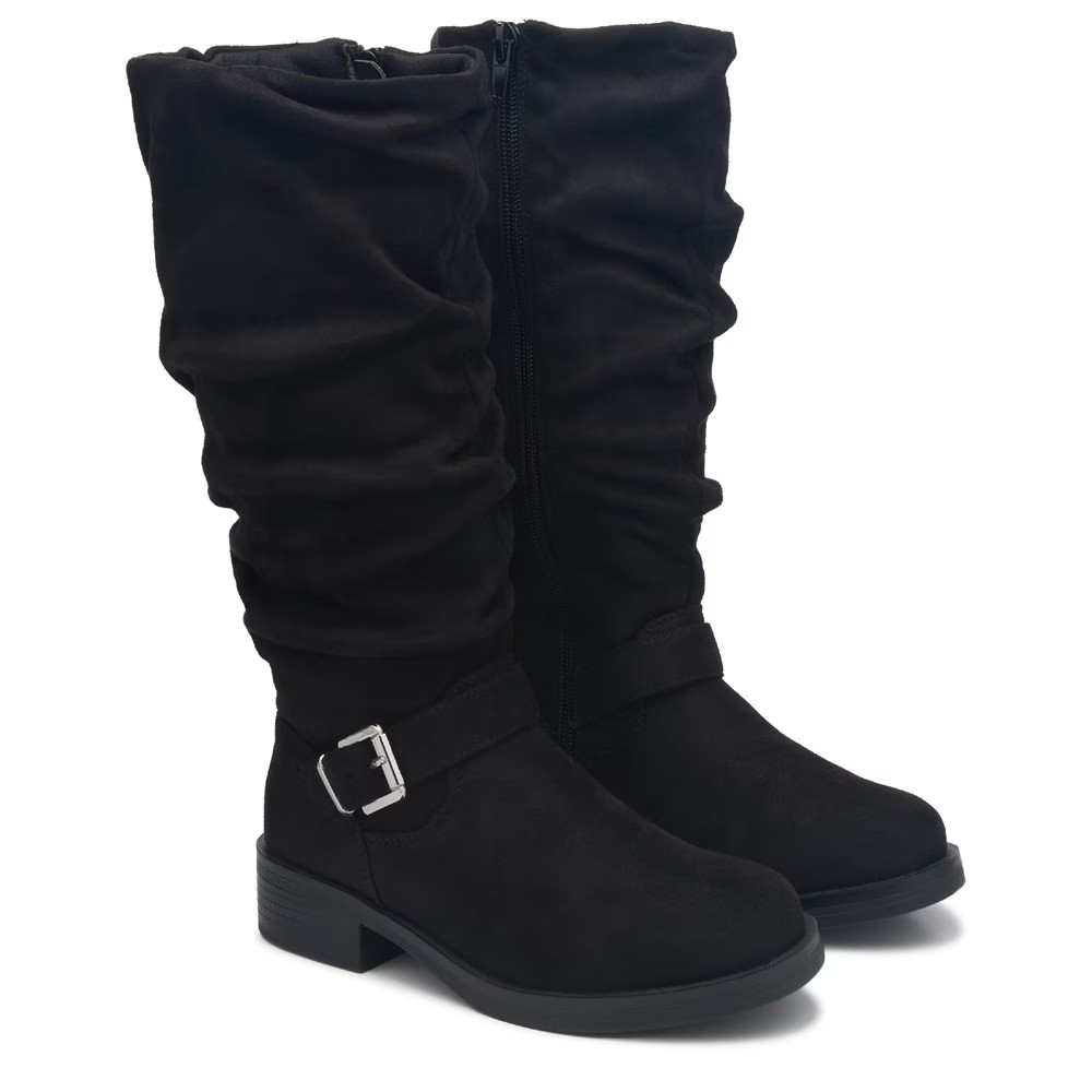 

Сапоги Jnadel высокие для маленьких/больших детей Steve Madden, черный