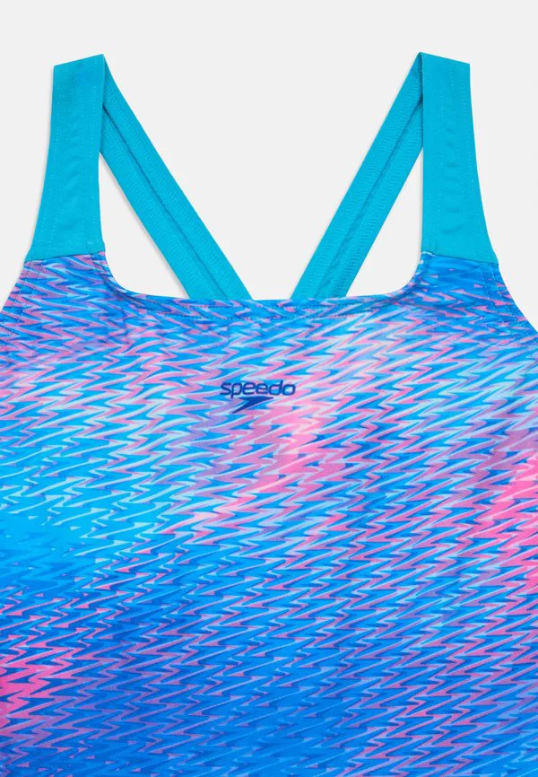 Цифровое размещение, купальник с электроприводом Speedo, Deep Sapphire/Mayan Blue — фото 3
