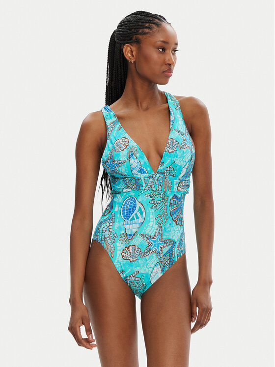 

Купальник La Mer 10950-214 Seafolly, бирюзовый