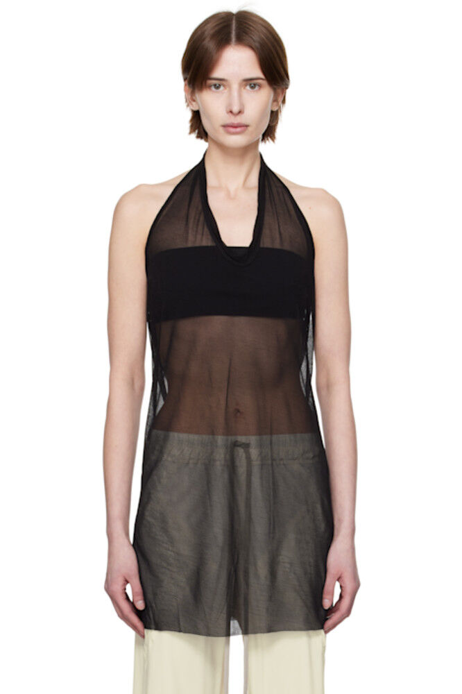 

Черный топ Hollywood Halter Rick Owens