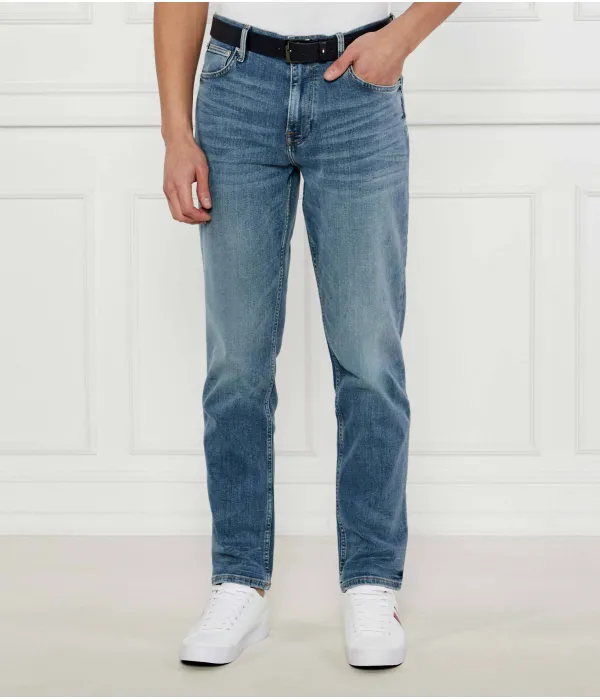 Джинсы Дентон Straight fit Tommy Hilfiger, синий — фото 3