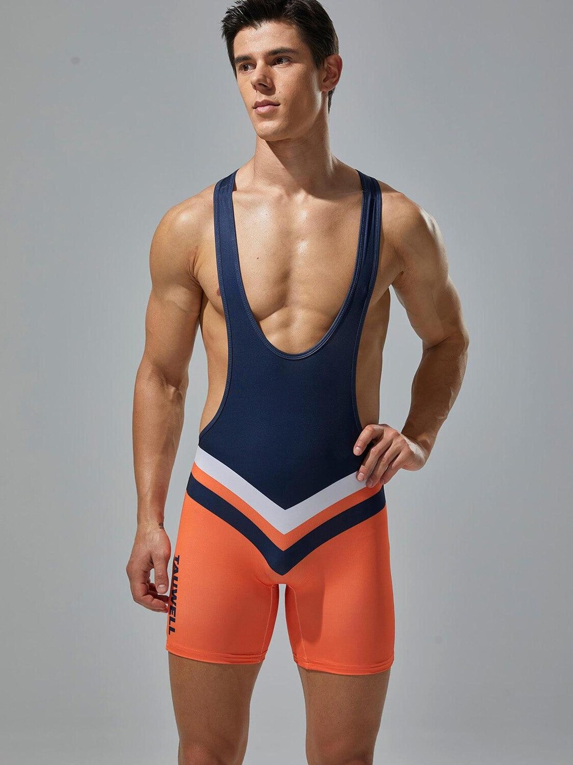 

TAUWELL Спортивное белье 'Fitness Wrestling' в оранжевом цвете
