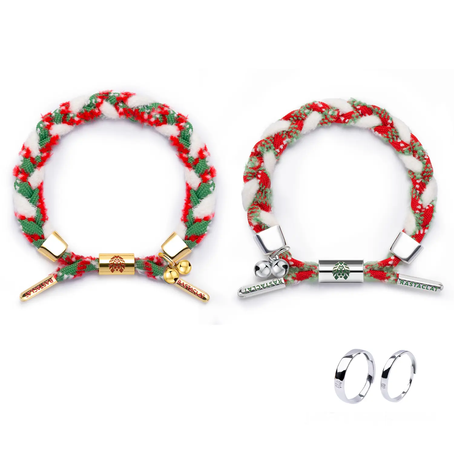 

Сплетенный браслет из сплава с маленьким львом унисекс Rastaclat