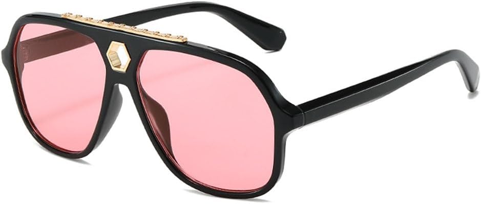 

Солнцезащитные очки 2027 года для женщин, ретро, ​​мужские солнцезащитные очки, винтажная мода, женские солнцезащитные очки UV400, розовые, один размер MTZJH, One Color