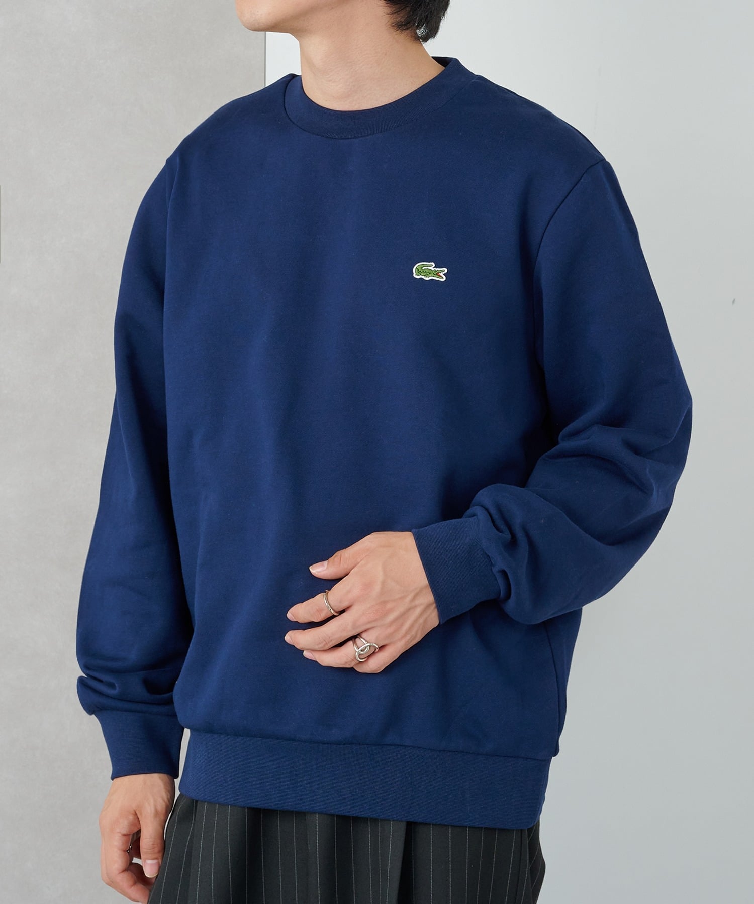 Толстовка Lacoste SH9801, NVY — фото 4