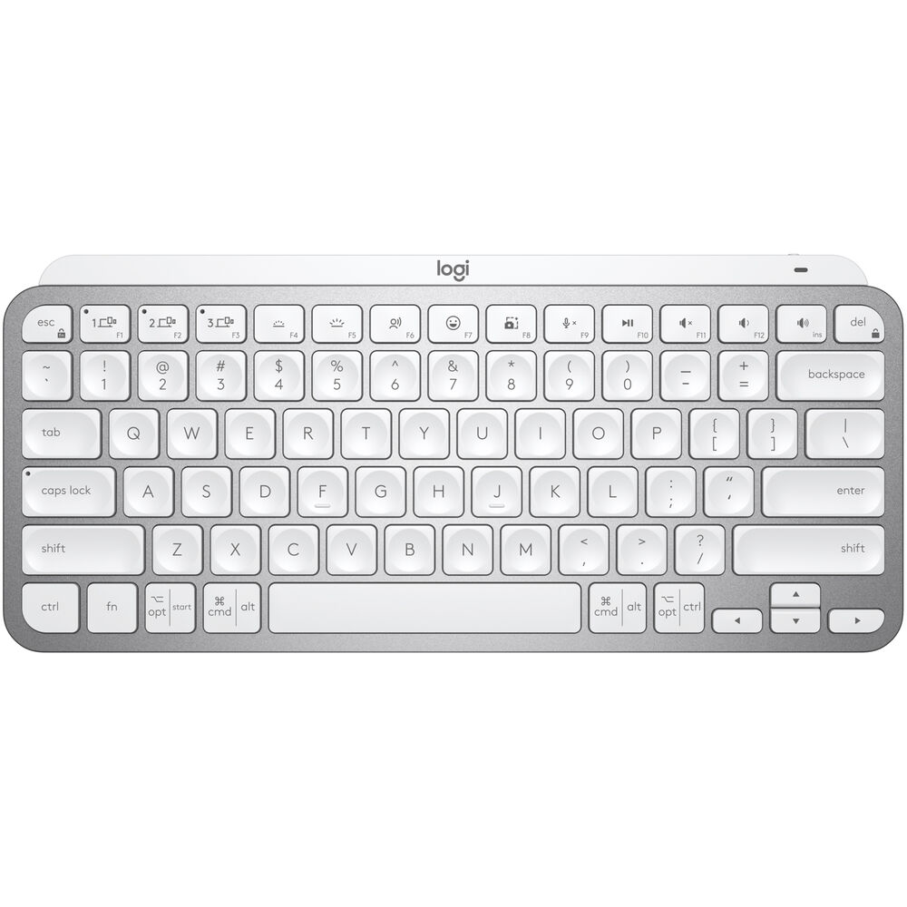 

Беспроводная клавиатура Logitech MX Keys Mini (бледно-серая)