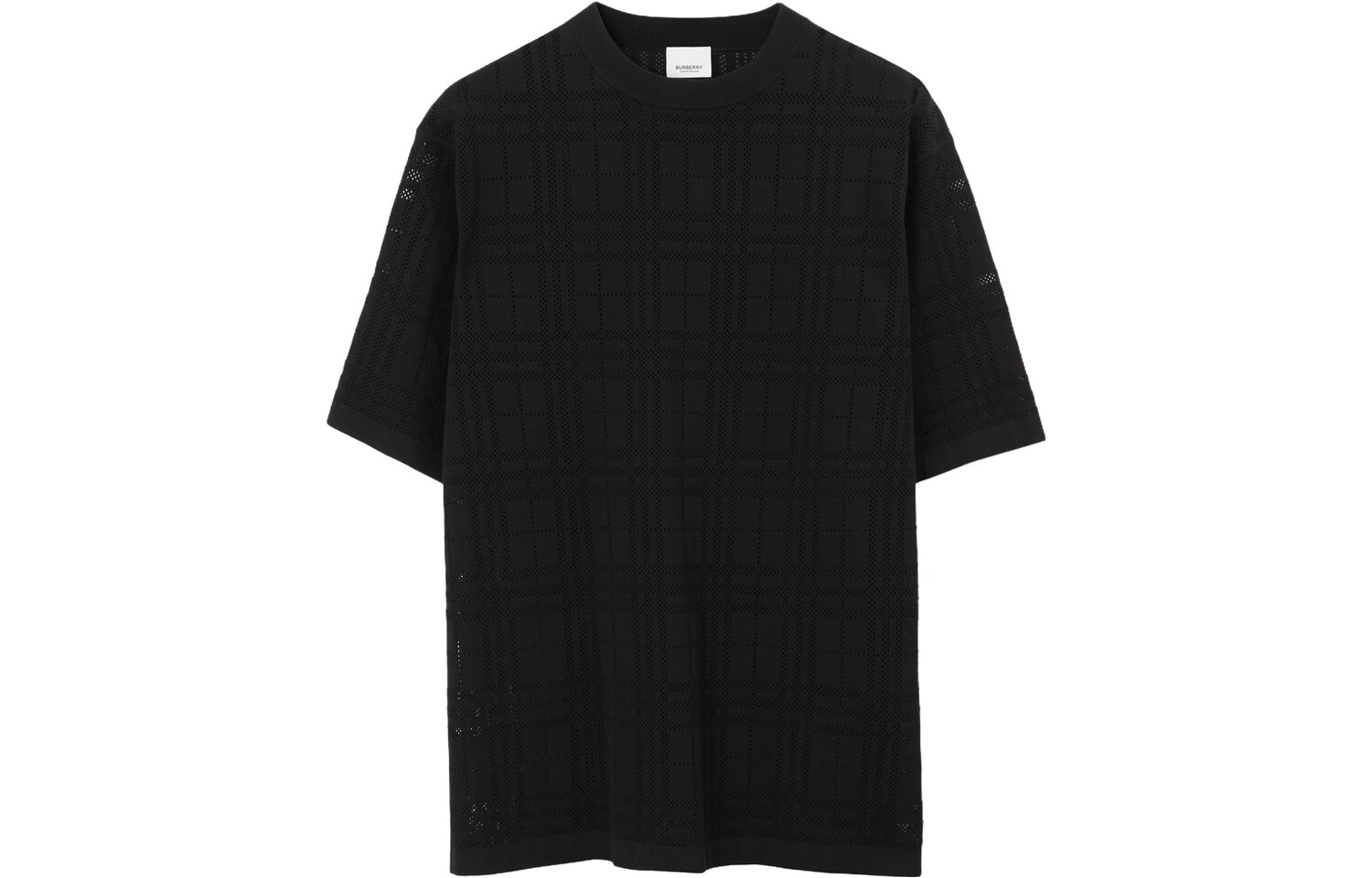 

Футболка мужская черная Burberry, черный