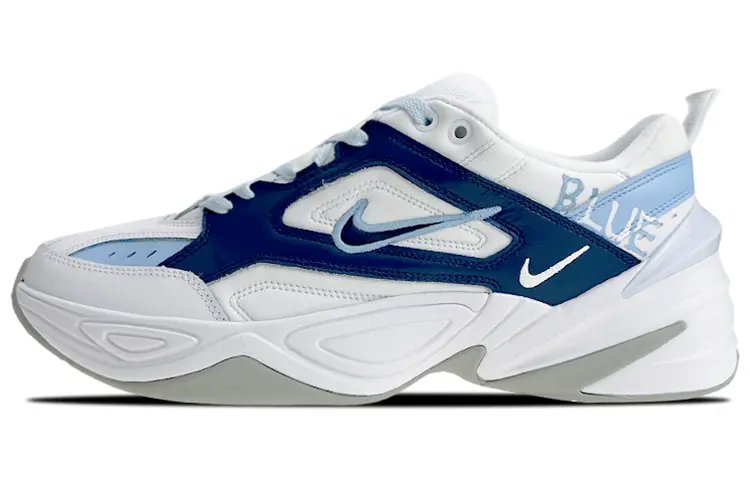 

Кроссовки Nike M2K Chunky Sneakers Women's Low-Top White Blue
