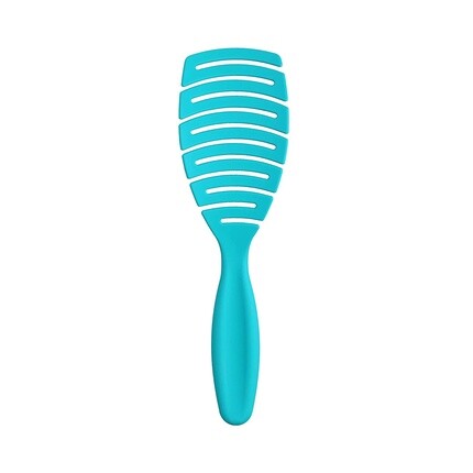 T4B Ilu My Happy Color Ocean Blue Профессиональная расческа с мягкой щетиной, легко распутывающая волосы, Tb Tools For Beauty — фото 3