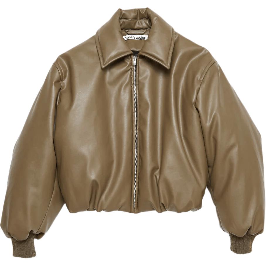 

Acne Studios Куртка-бомбер с покрытием, Khaki Green