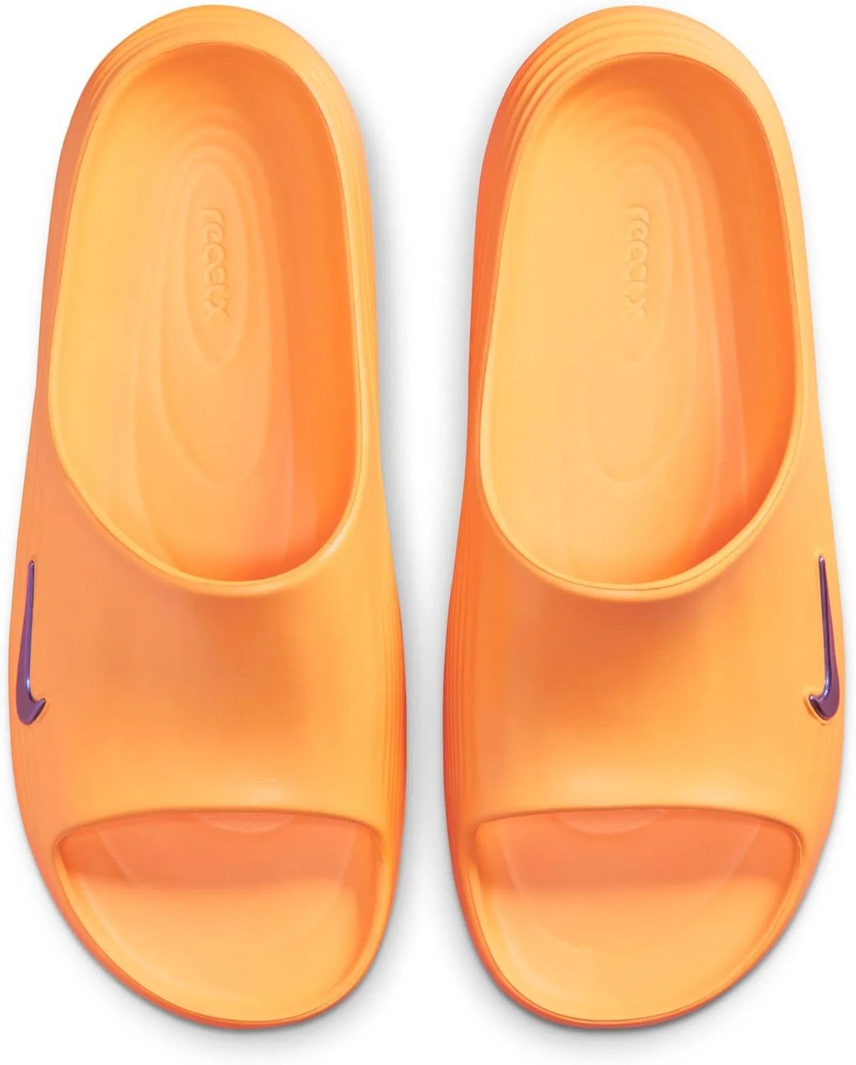 Шлепанцы Nike ReactX Men's Rejuven8 HV4479, Citron Pulse Volt Ice Laser Orange — фото 3