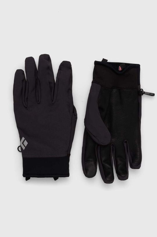 

Перчатки Softshell средней плотности Black Diamond, серый