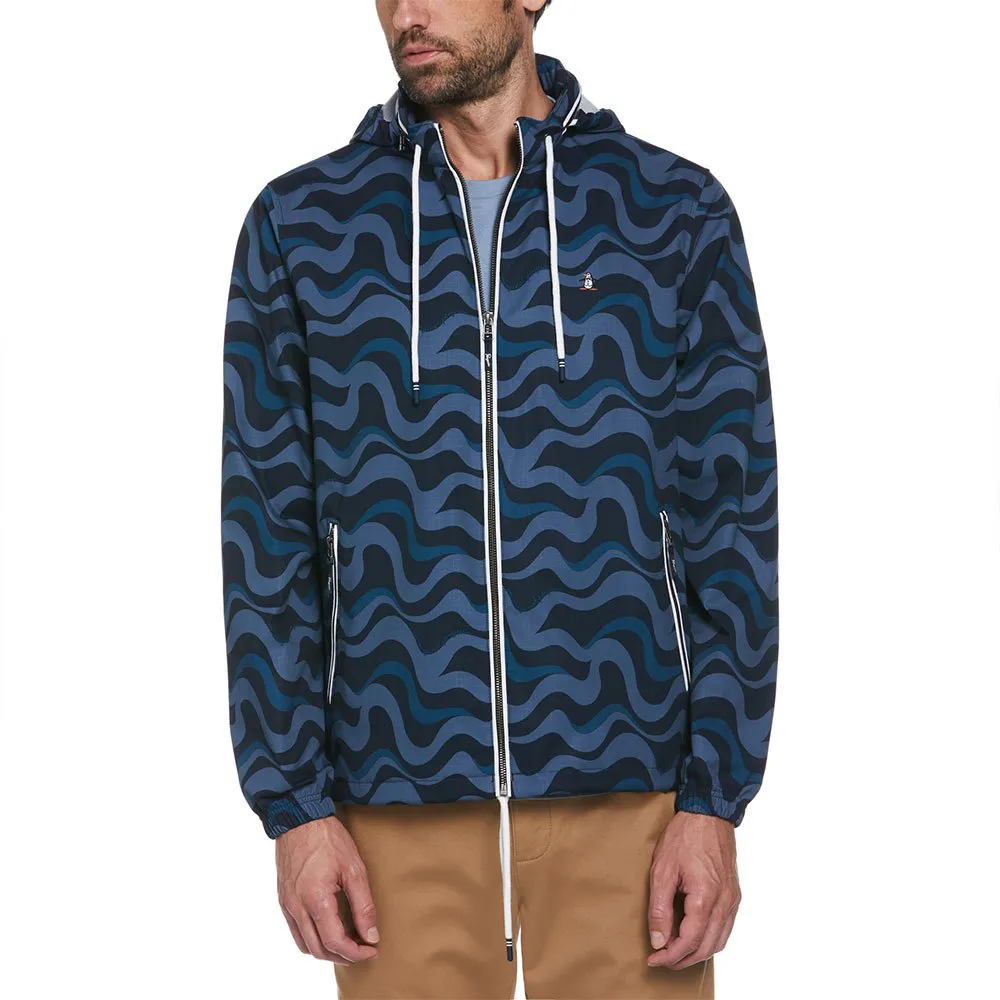 

Куртка Original Penguin Ripstop Aop Wavy, синий