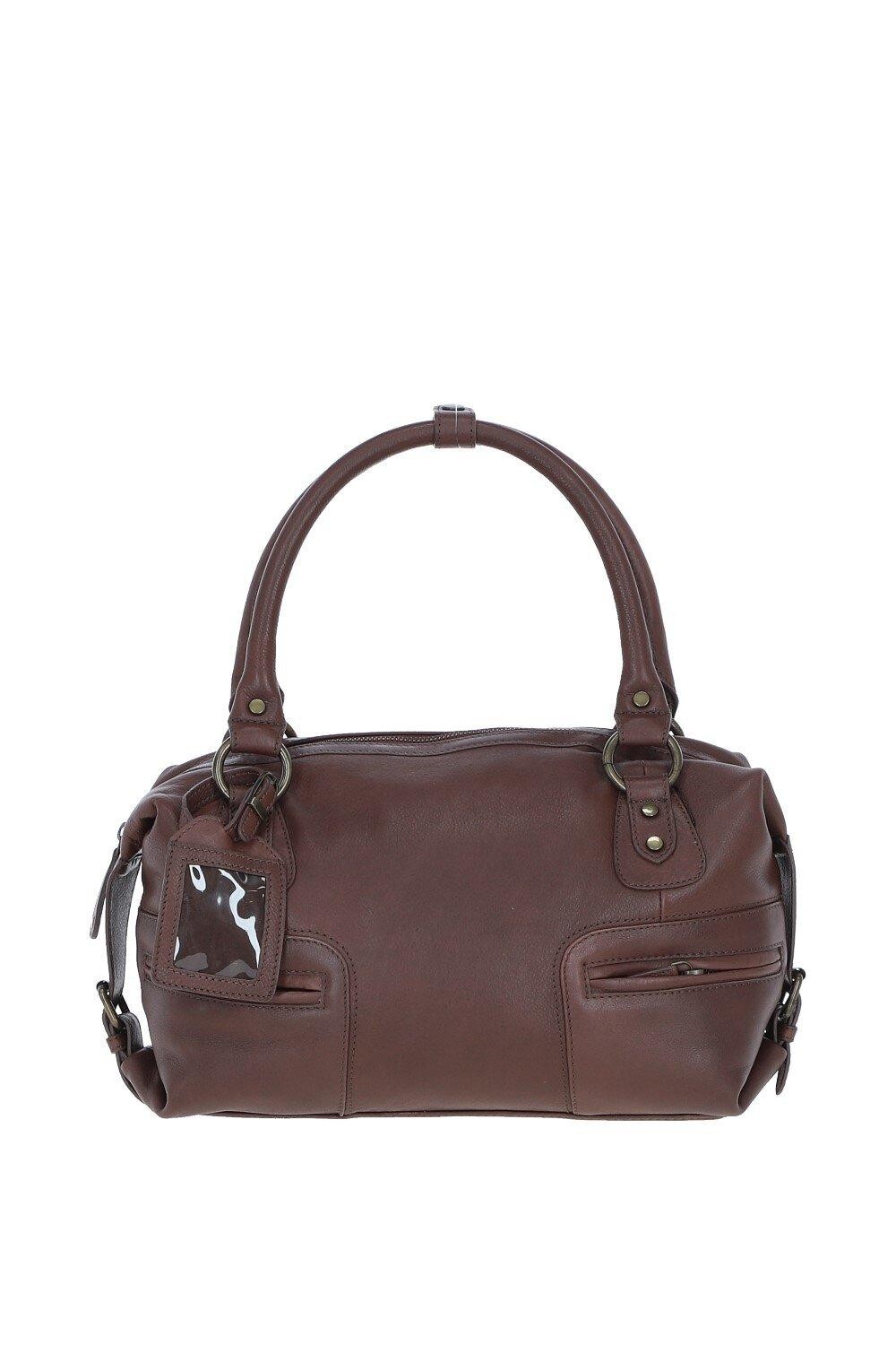 

Классическая кожаная сумка-бочка 'Avant-garde Leather' Ashwood Leather, коричневый
