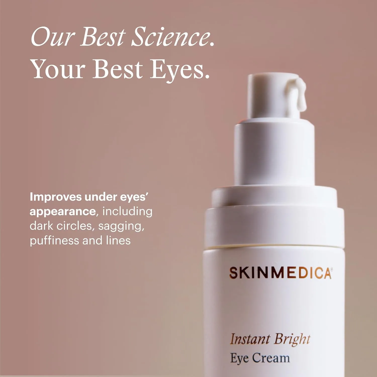 SkinMedica Instant Bright Eye Cream - антивозрастной крем для кожи вокруг глаз, мгновенно улучшающий внешний вид, включая темные круги, отечность и морщины 14,8 мл (1 шт.) — фото 3