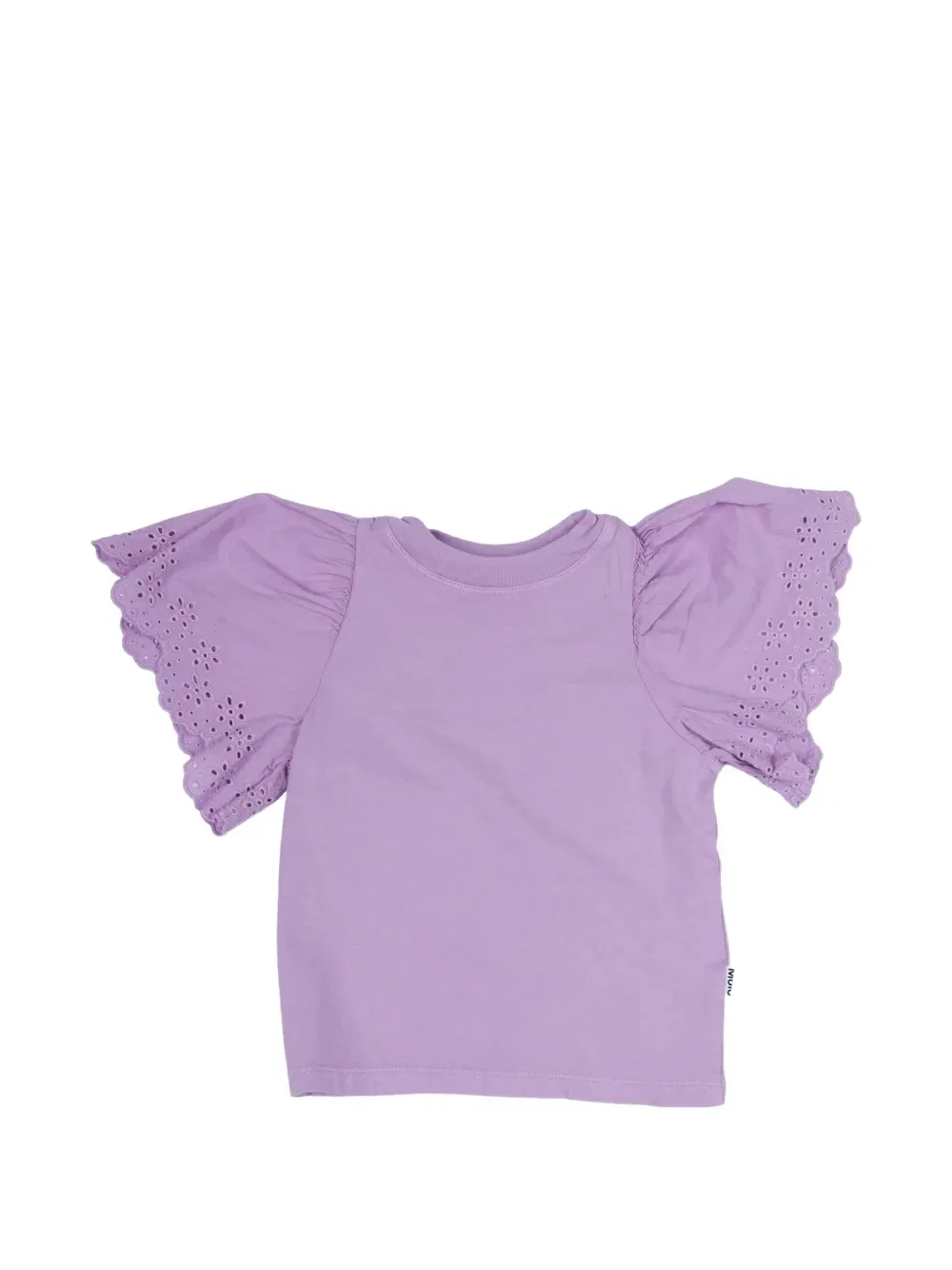 Футболка Broderie-Anglaise с рюшами Molo, фиолетовый