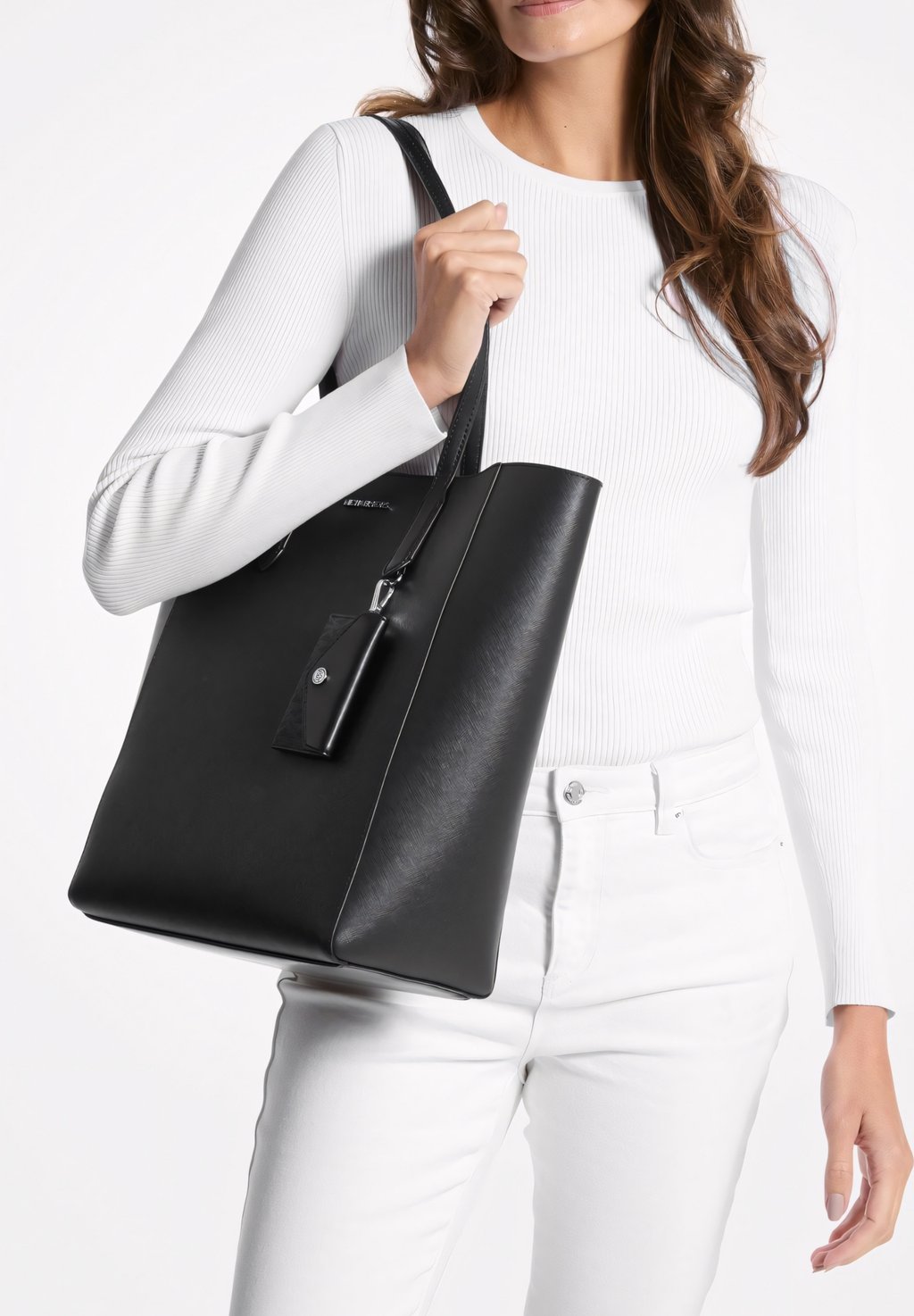 

Сумка-тоут VINCENT LARGE MICHAEL Michael Kors, черный