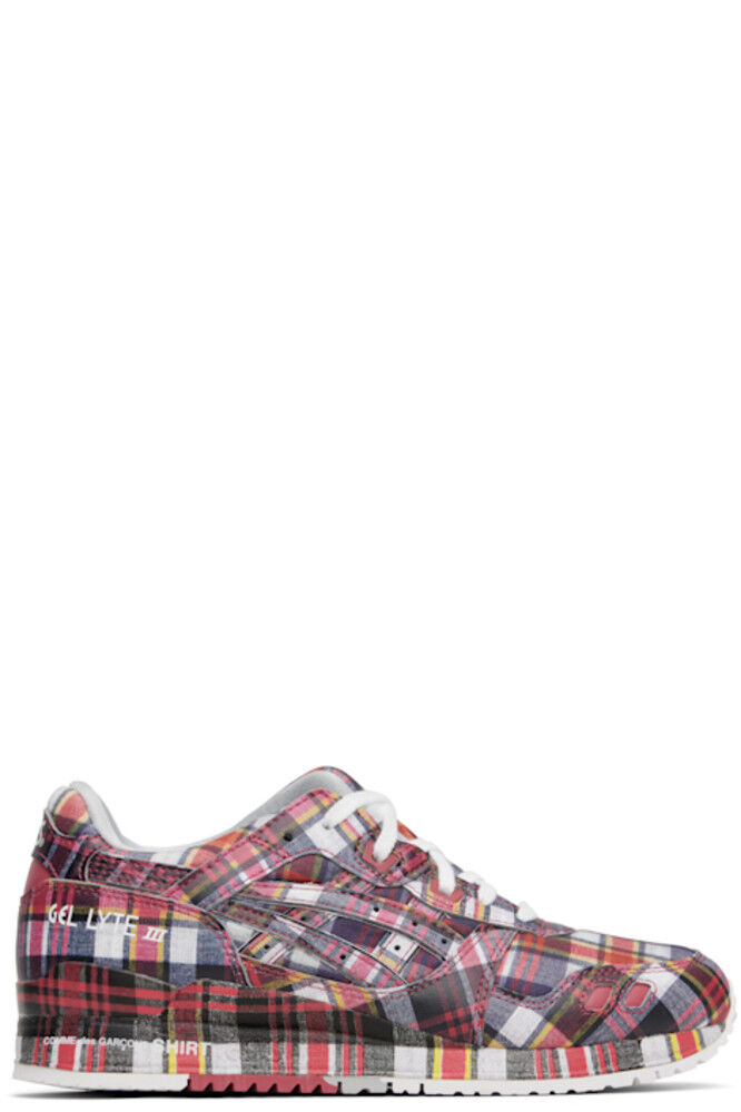 Красные кроссовки ASICS Edition GEL-LYTE III 07 Remastered Comme des Garçons Shirt