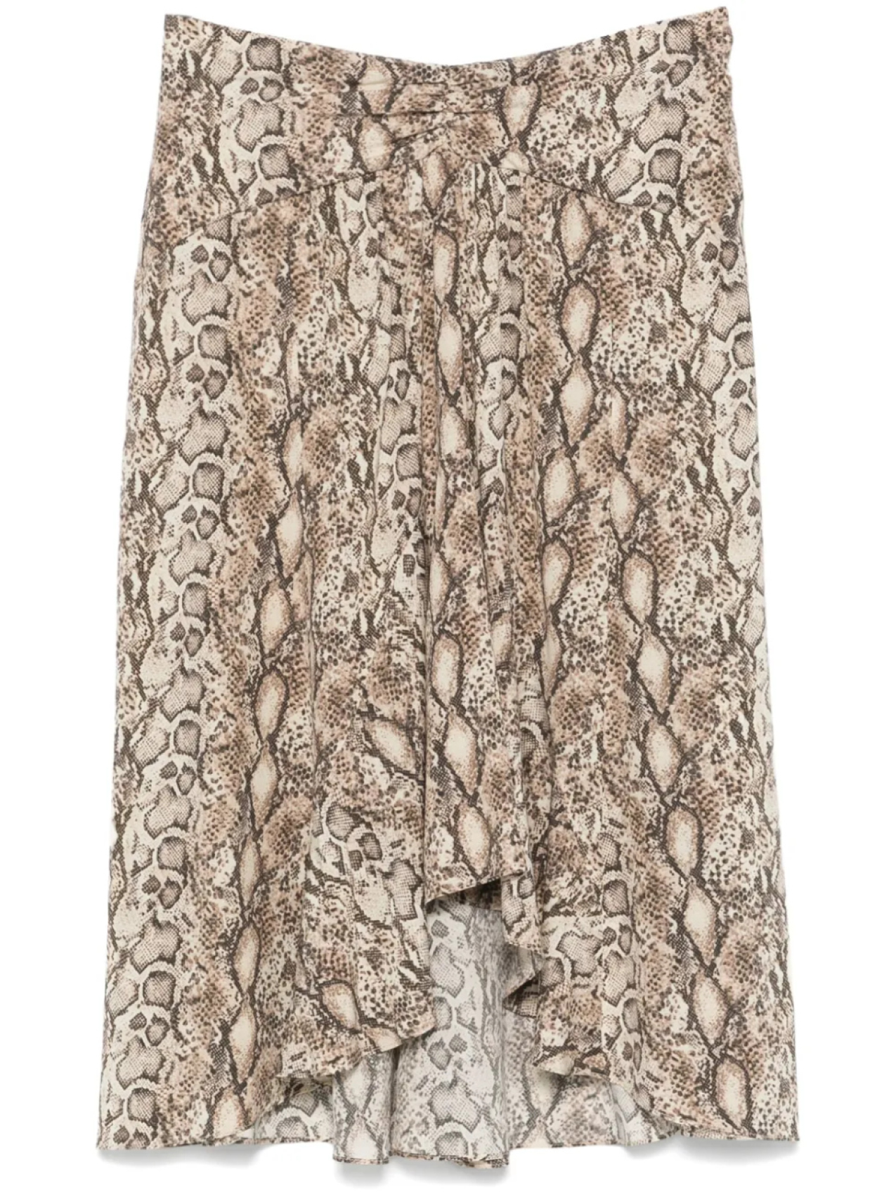 

ISABEL MARANT Olena юбка миди, нейтральный